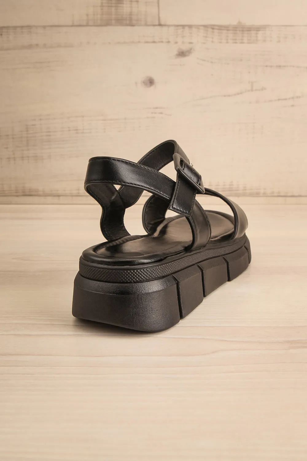 Kitsch Black | Platform Sandals