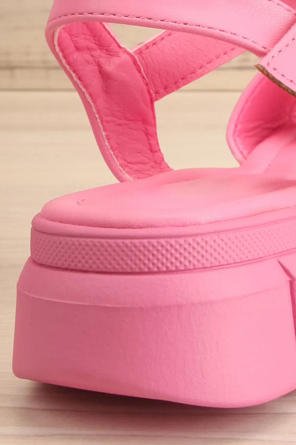 Kitsch Pink | Platform Sandals