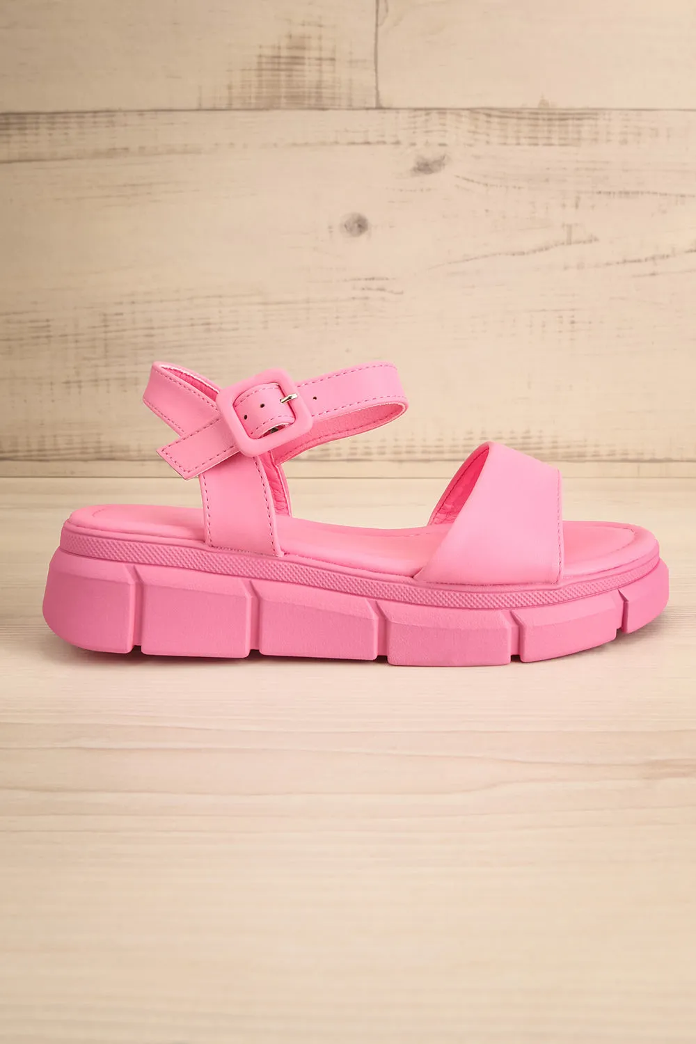 Kitsch Pink | Platform Sandals