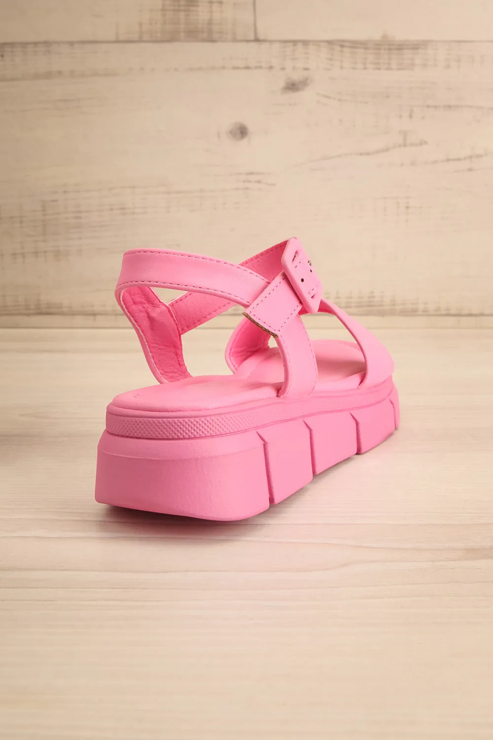 Kitsch Pink | Platform Sandals