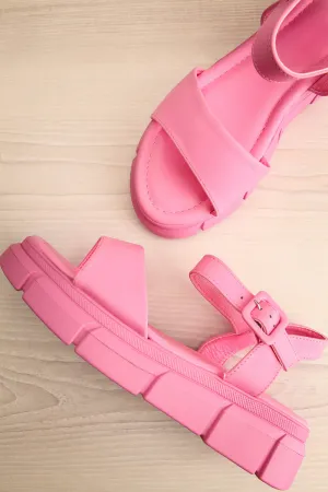 Kitsch Pink | Platform Sandals