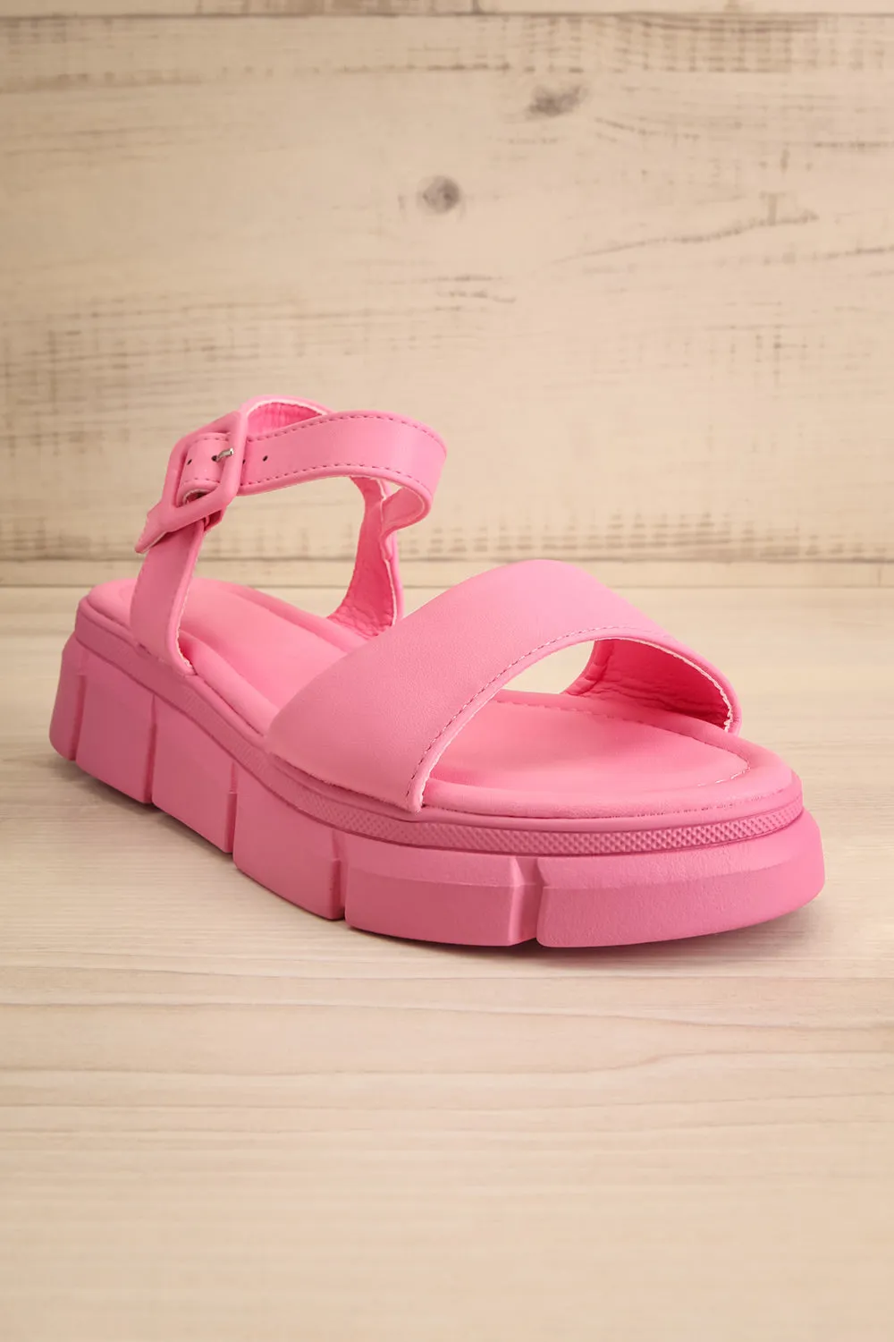 Kitsch Pink | Platform Sandals