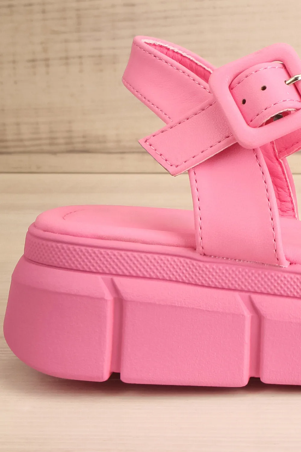 Kitsch Pink | Platform Sandals