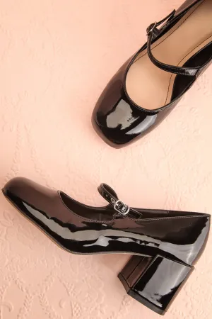 Koolina Glossy | Mary Jane Platform Shoes
