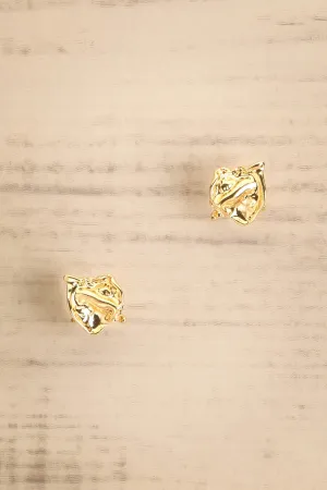 Landen Gold | Textured Earrings