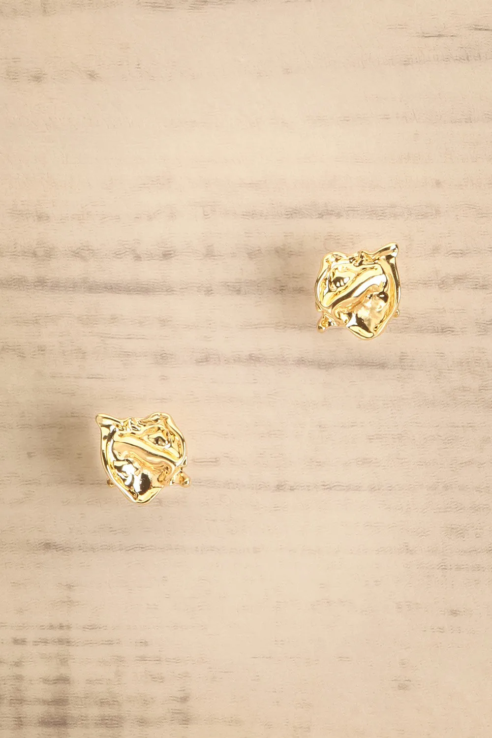 Landen Gold | Textured Earrings