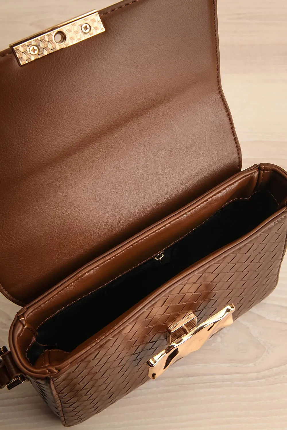 Lawrence Brown | Woven Texture Handbag