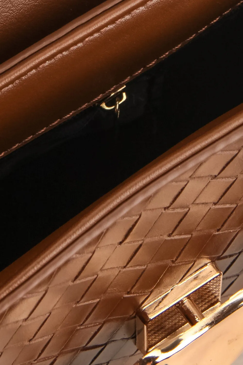 Lawrence Brown | Woven Texture Handbag