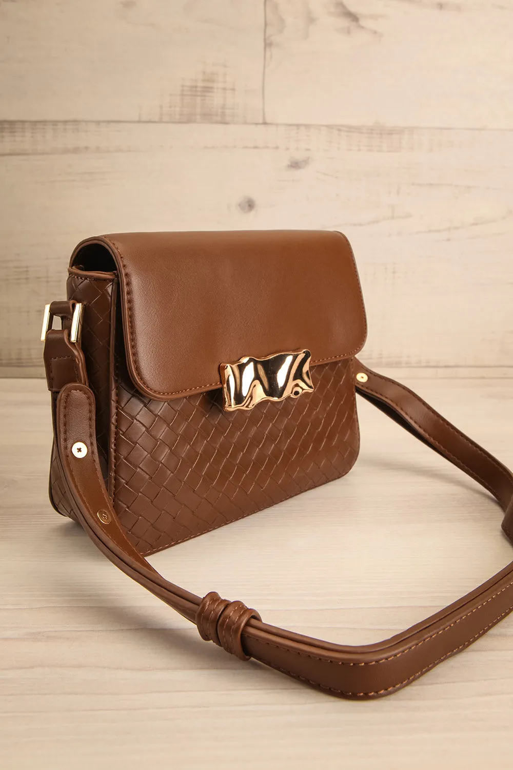 Lawrence Brown | Woven Texture Handbag