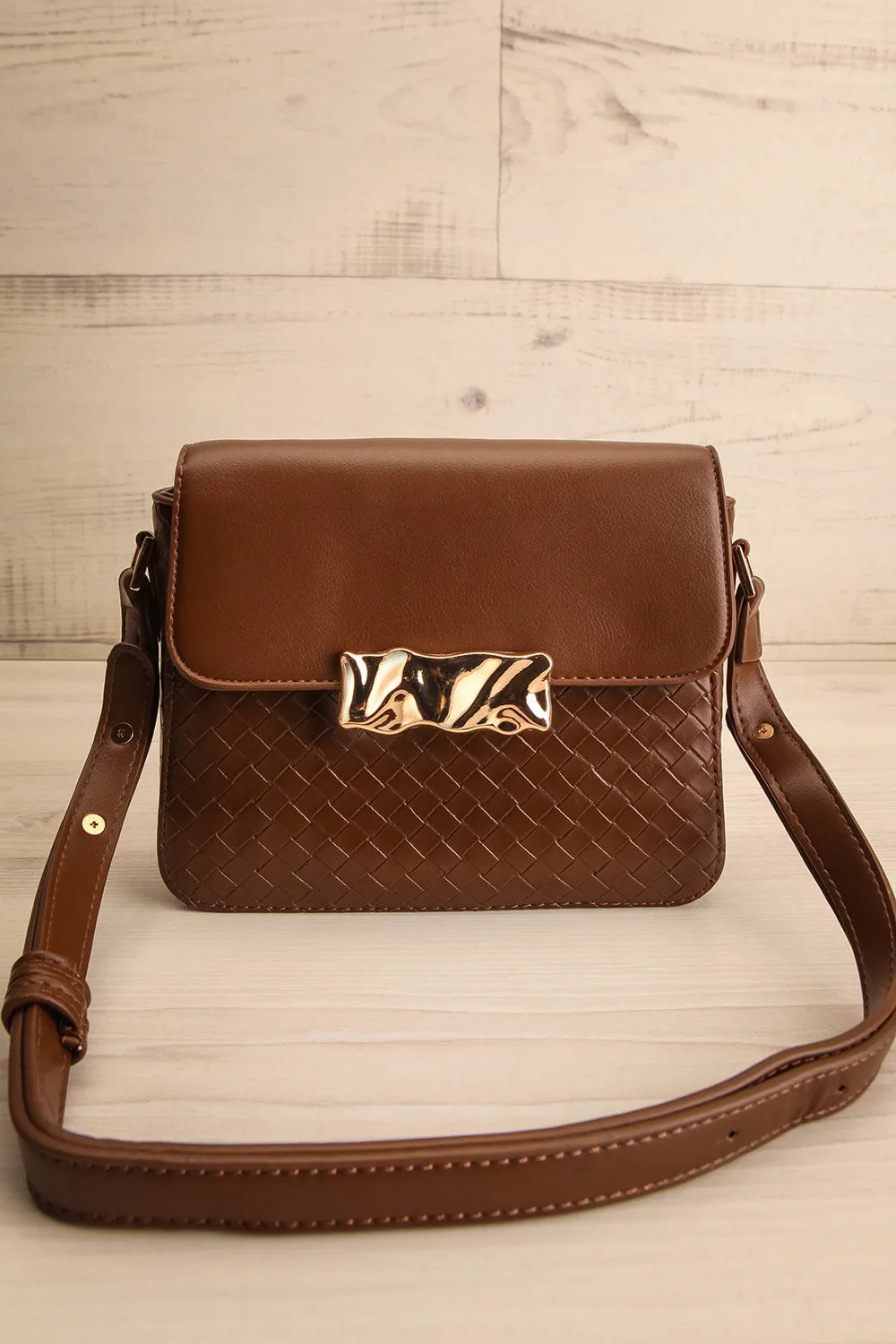 Lawrence Brown | Woven Texture Handbag