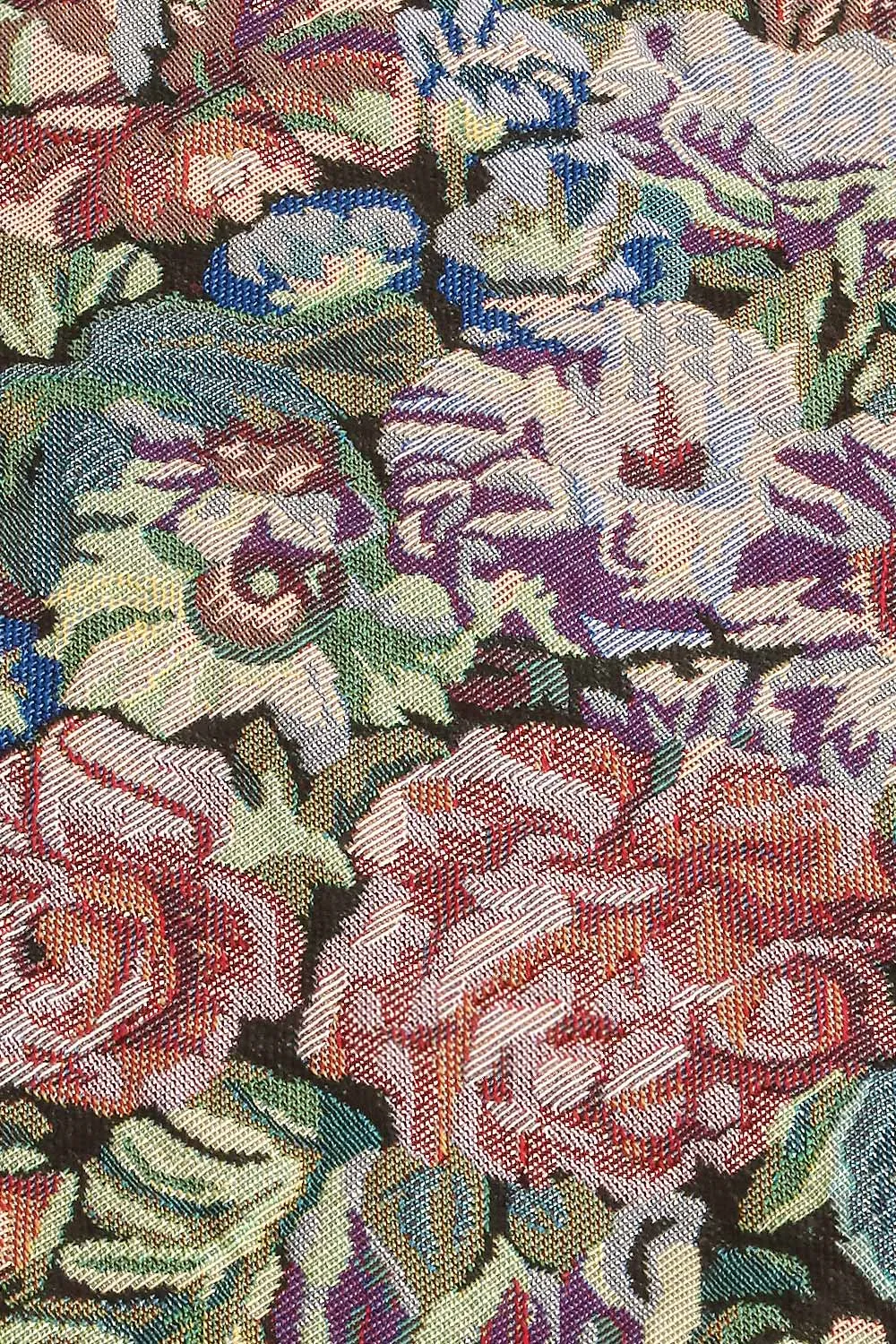 Lazaria | Floral Jacquard Foldable Tote Bag