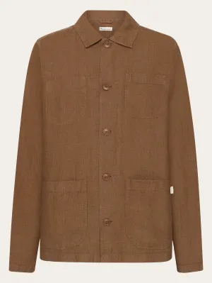 Linen overshirt - Tuffet Knowledge Cotton