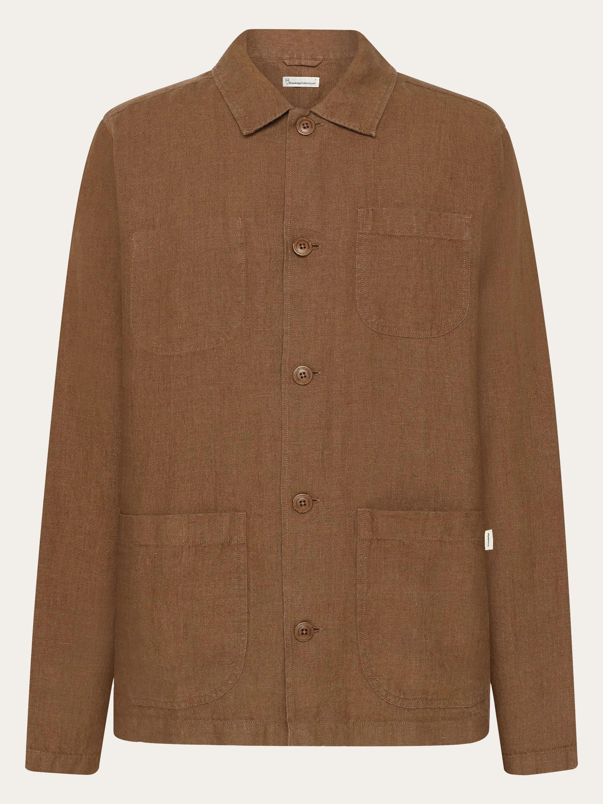 Linen overshirt - Tuffet Knowledge Cotton