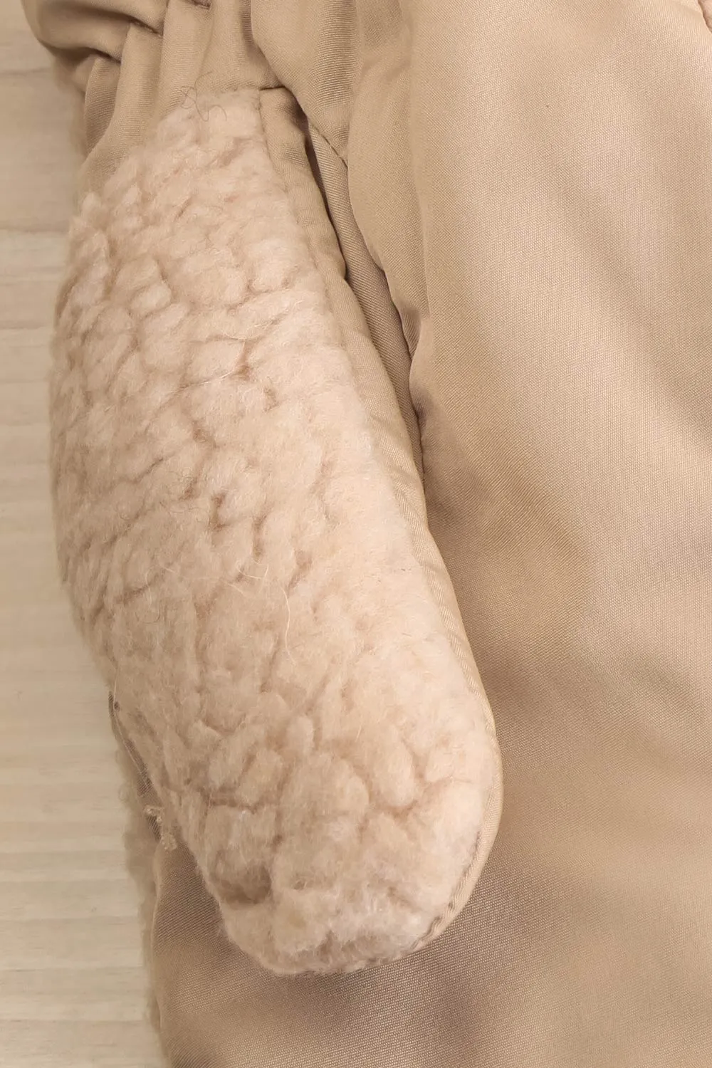 Lounhar | Sherpa Mittens w/ Fleece Lining