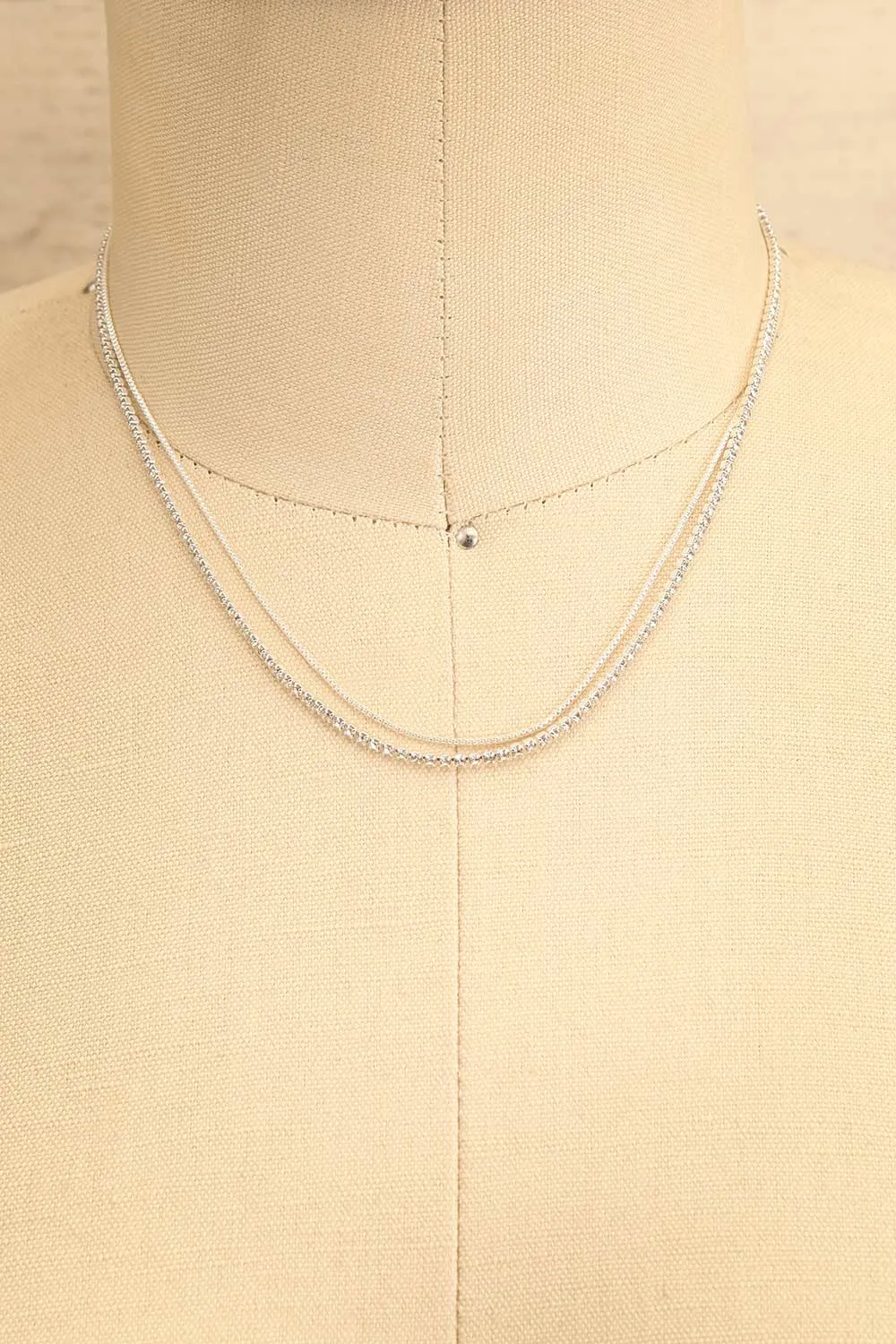 Maav Silver | 2-in-1 Minimalist Necklace