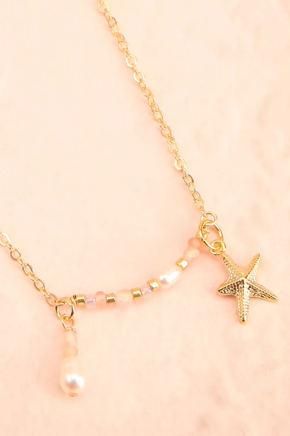 Marguerite de Lamer | Gold Filled Necklace w/ Starfish Charm