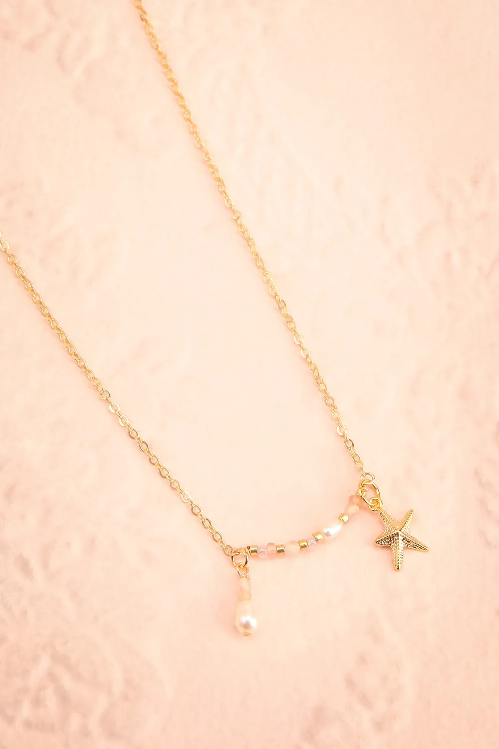 Marguerite de Lamer | Gold Filled Necklace w/ Starfish Charm