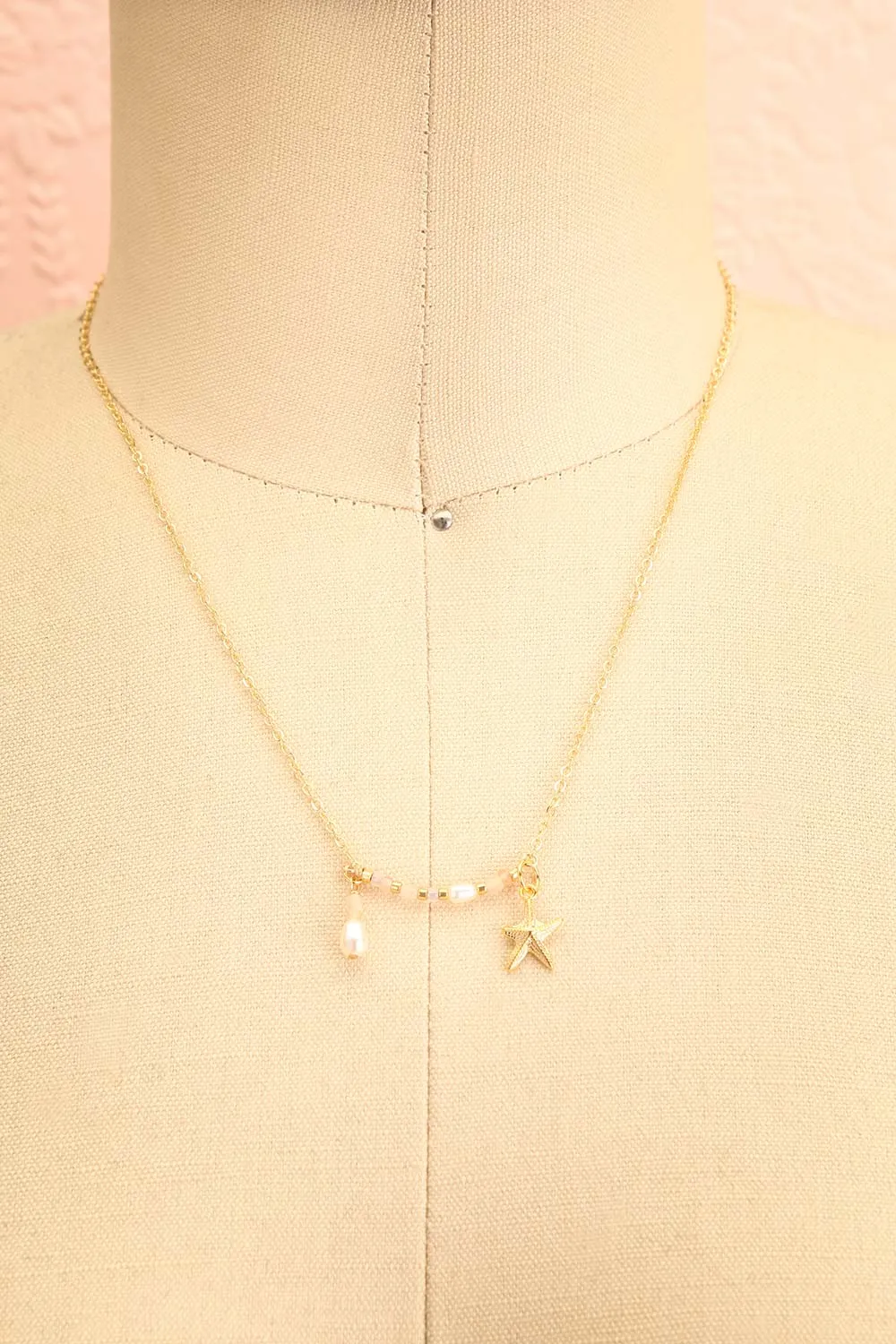 Marguerite de Lamer | Gold Filled Necklace w/ Starfish Charm
