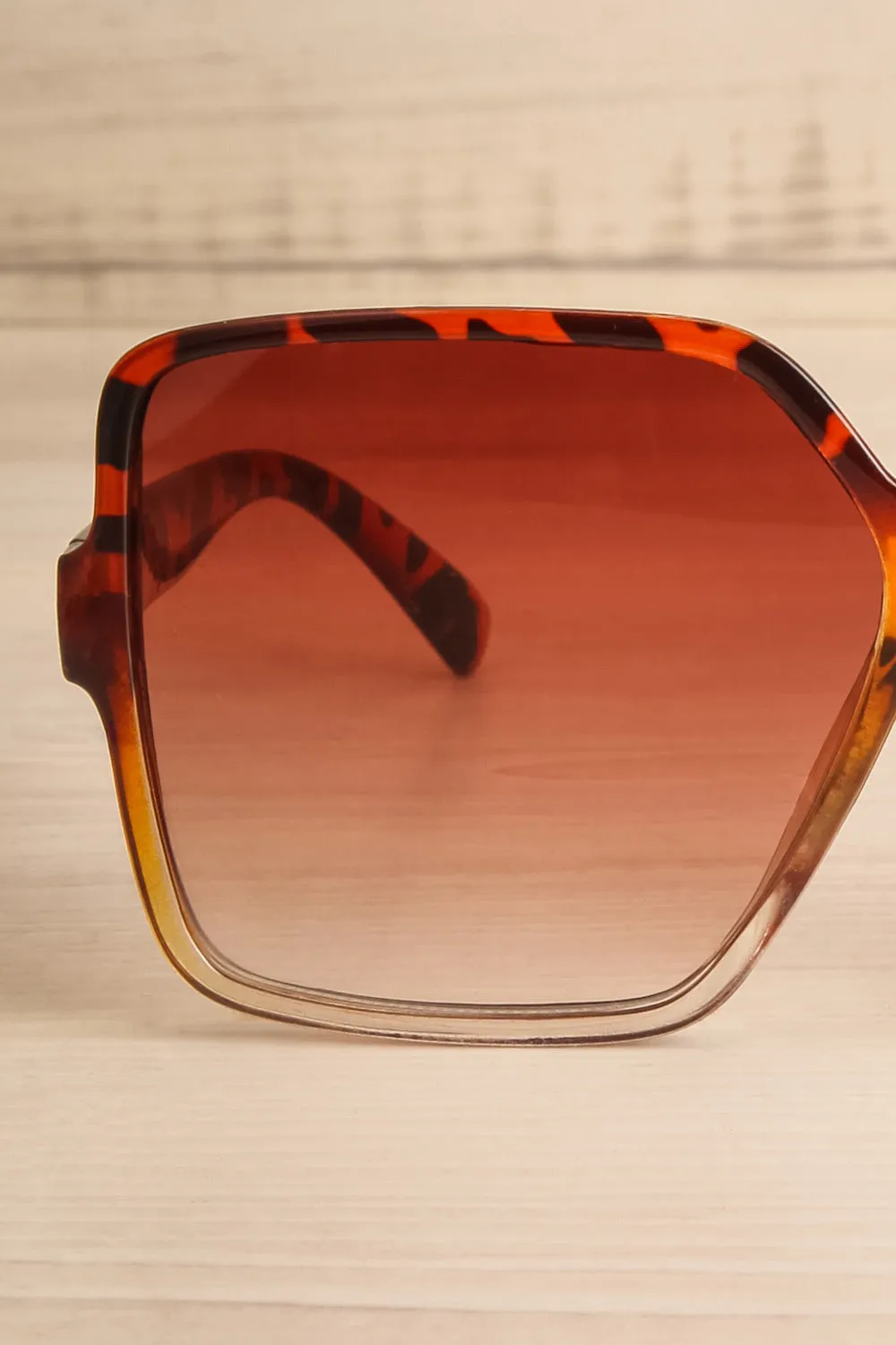 Medusa Leopard | Square Sunglasses