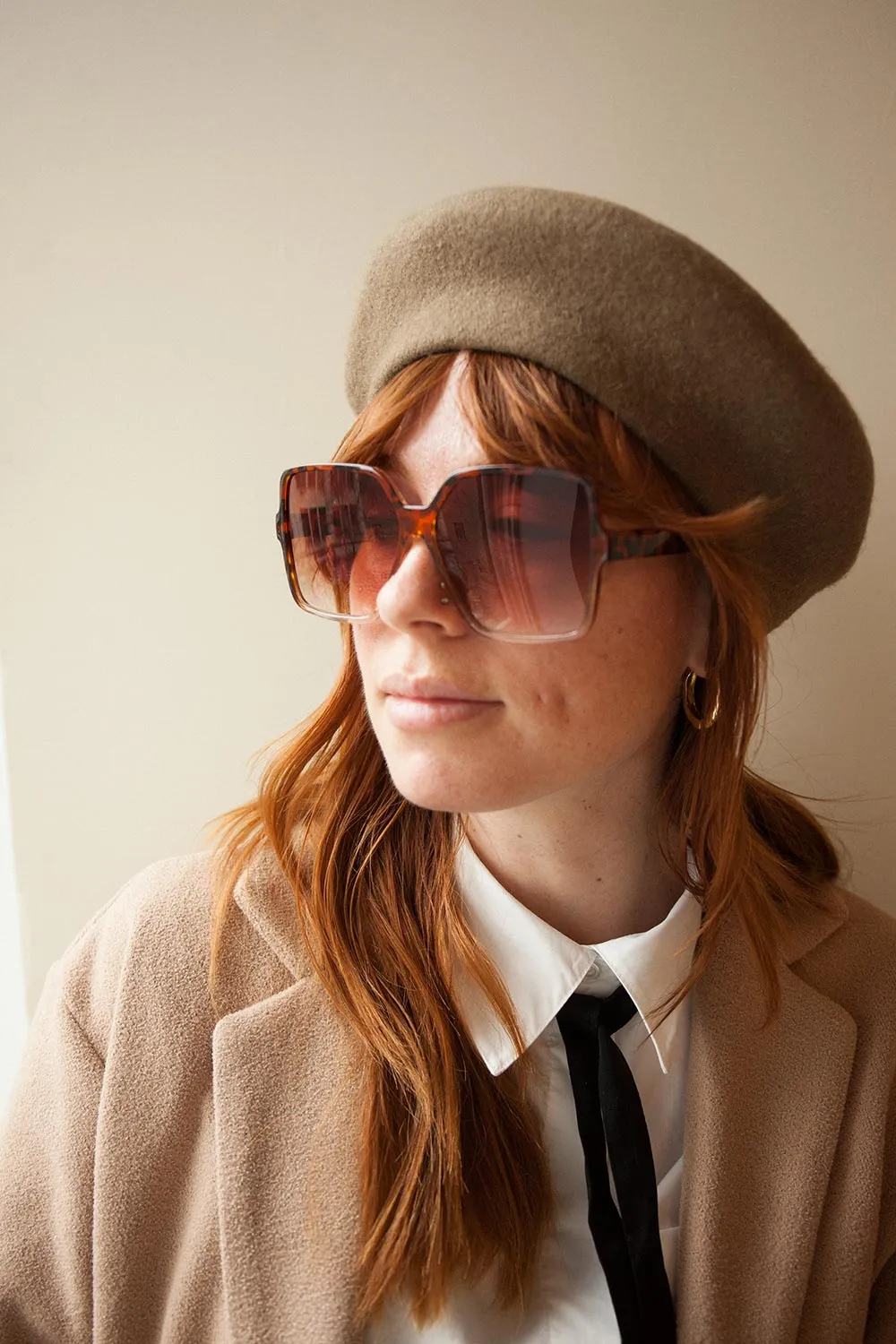 Medusa Leopard | Square Sunglasses