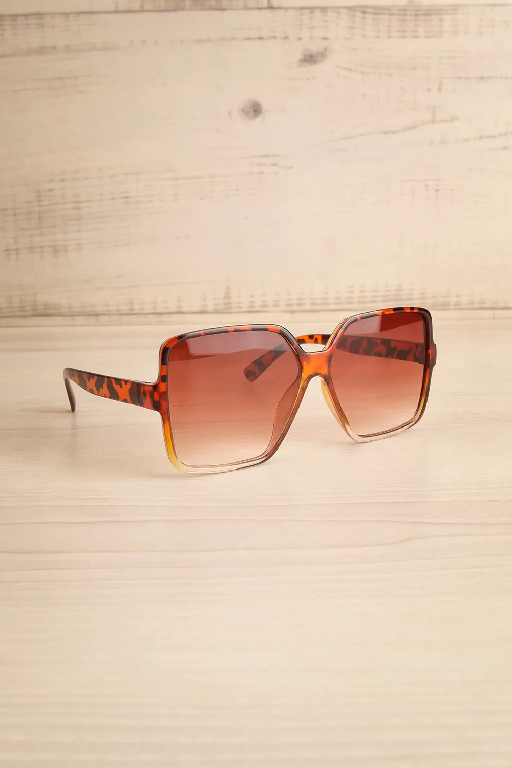 Medusa Leopard | Square Sunglasses