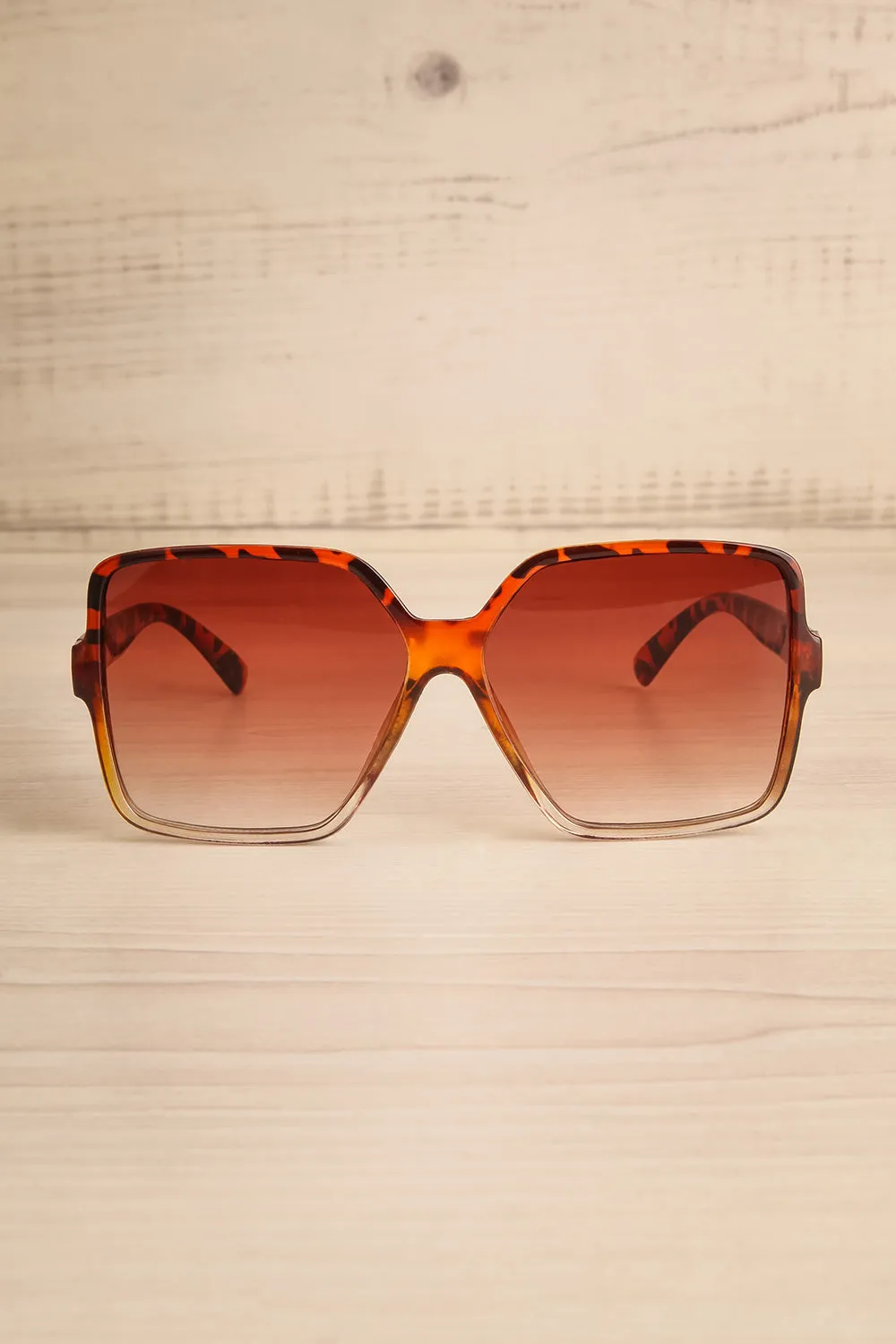 Medusa Leopard | Square Sunglasses