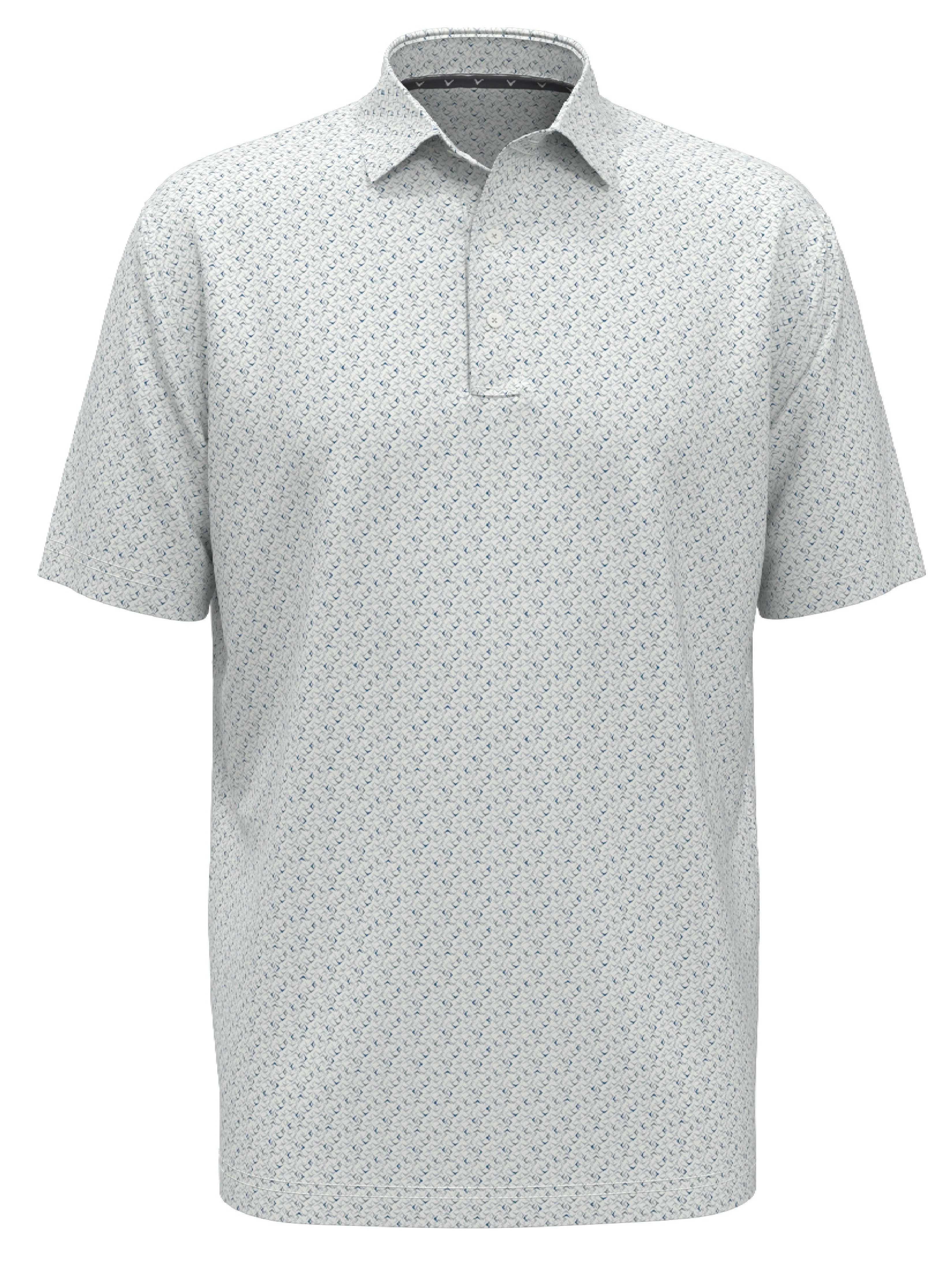 Mens Confetti Chevron All Over Polo Callaway Apparel