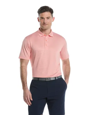 Mens Fine Line Stripe Golf Polo Callaway Apparel