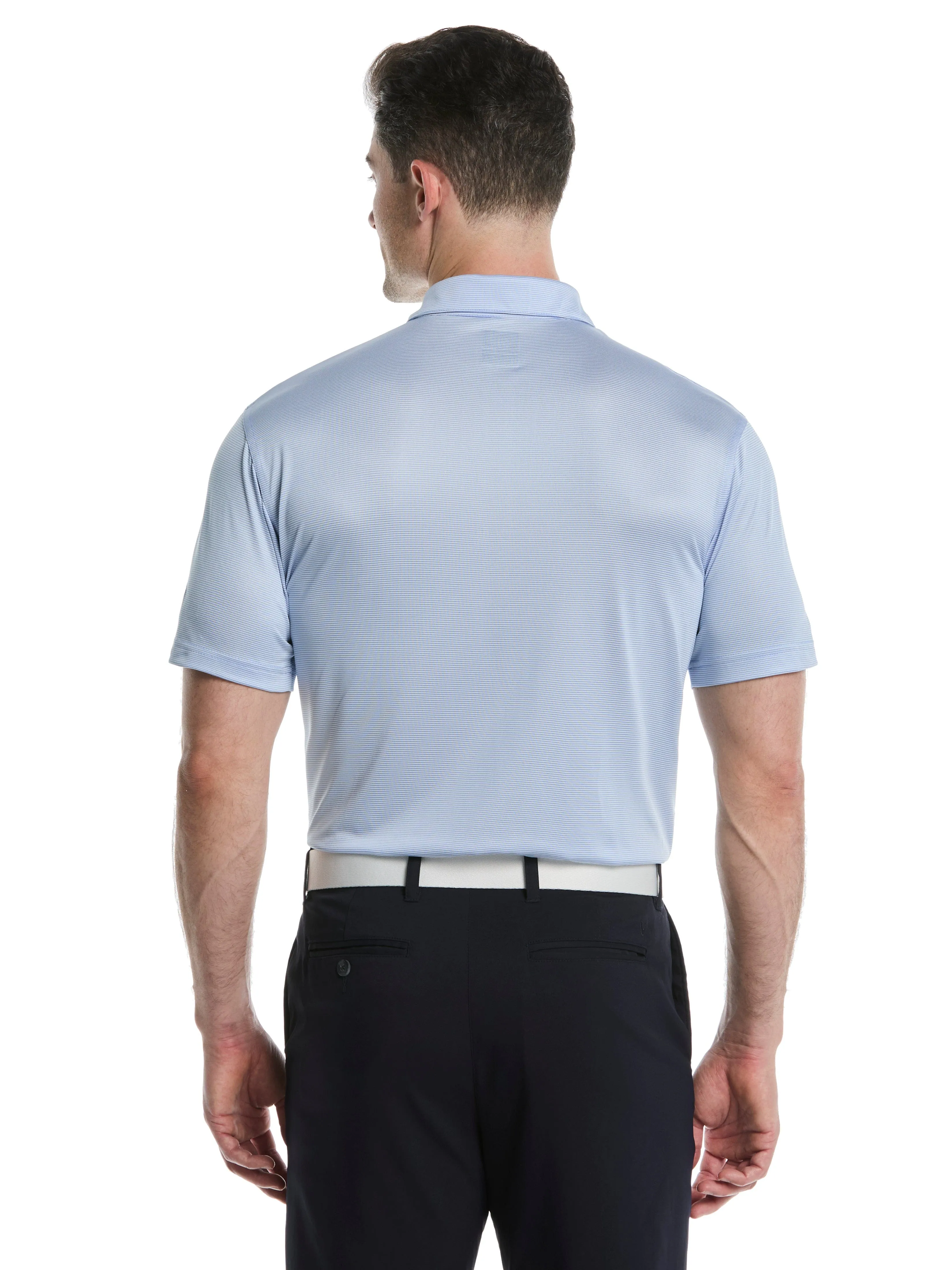 Mens Fine Line Stripe Golf Polo Callaway Apparel