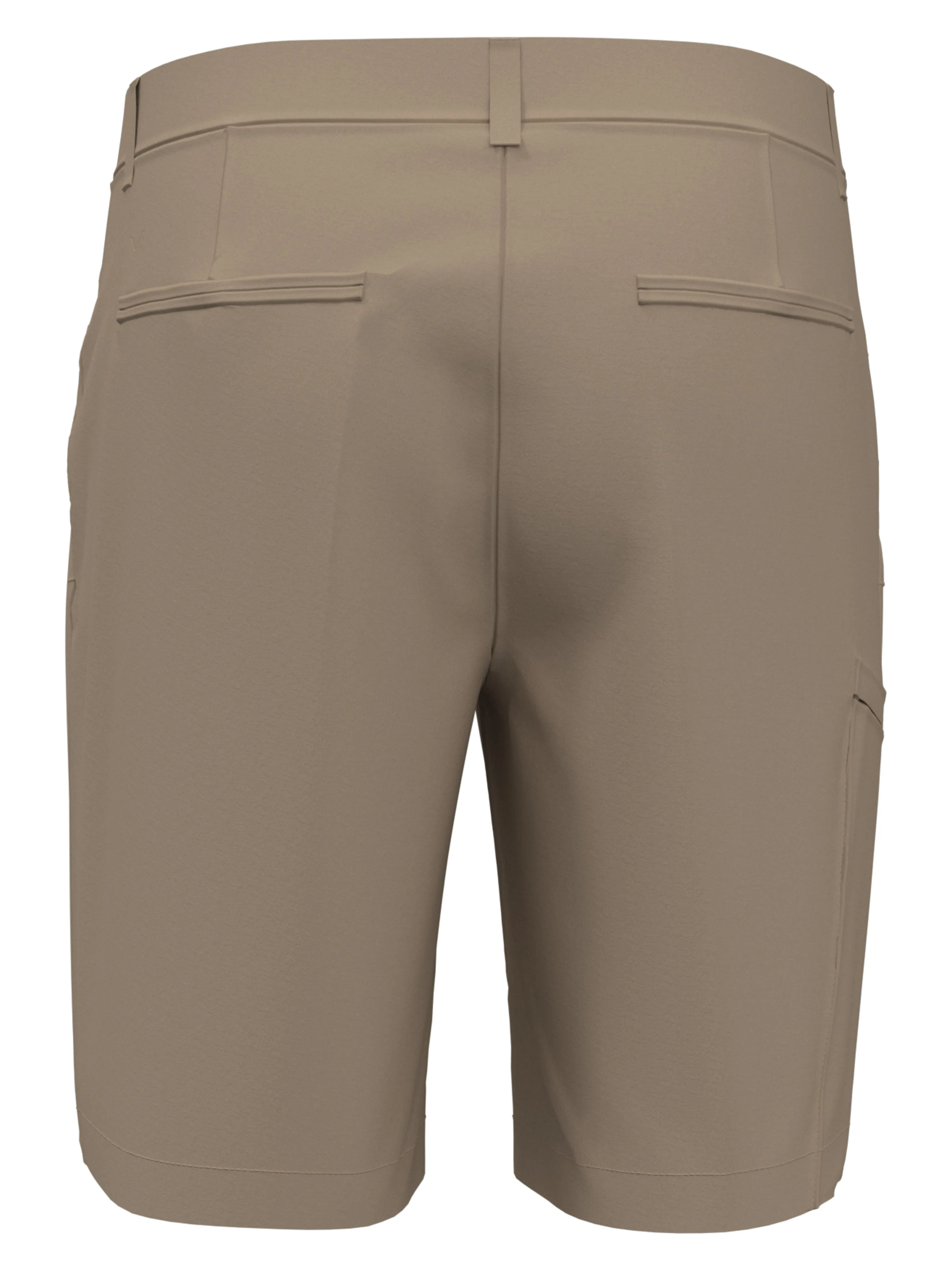 Mens Flat Front Solid Cargo Short Callaway Apparel