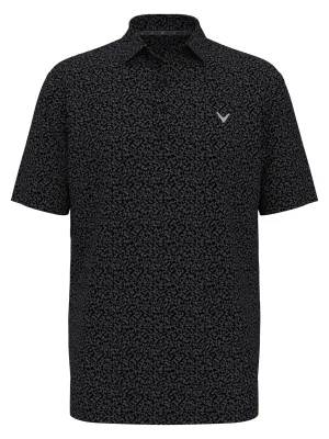 Mens Linear Chevron Print Golf Polo Callaway Apparel