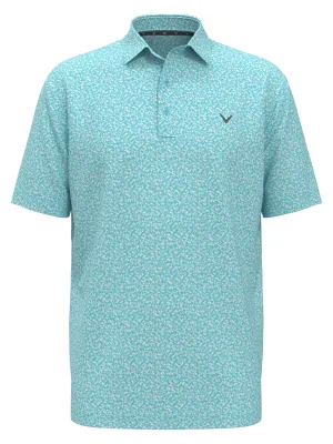 Mens Linear Chevron Print Golf Polo Callaway Apparel