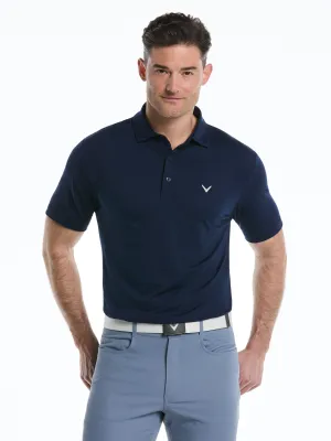 Mens Micro Hex Solid Golf Polo Callaway Apparel