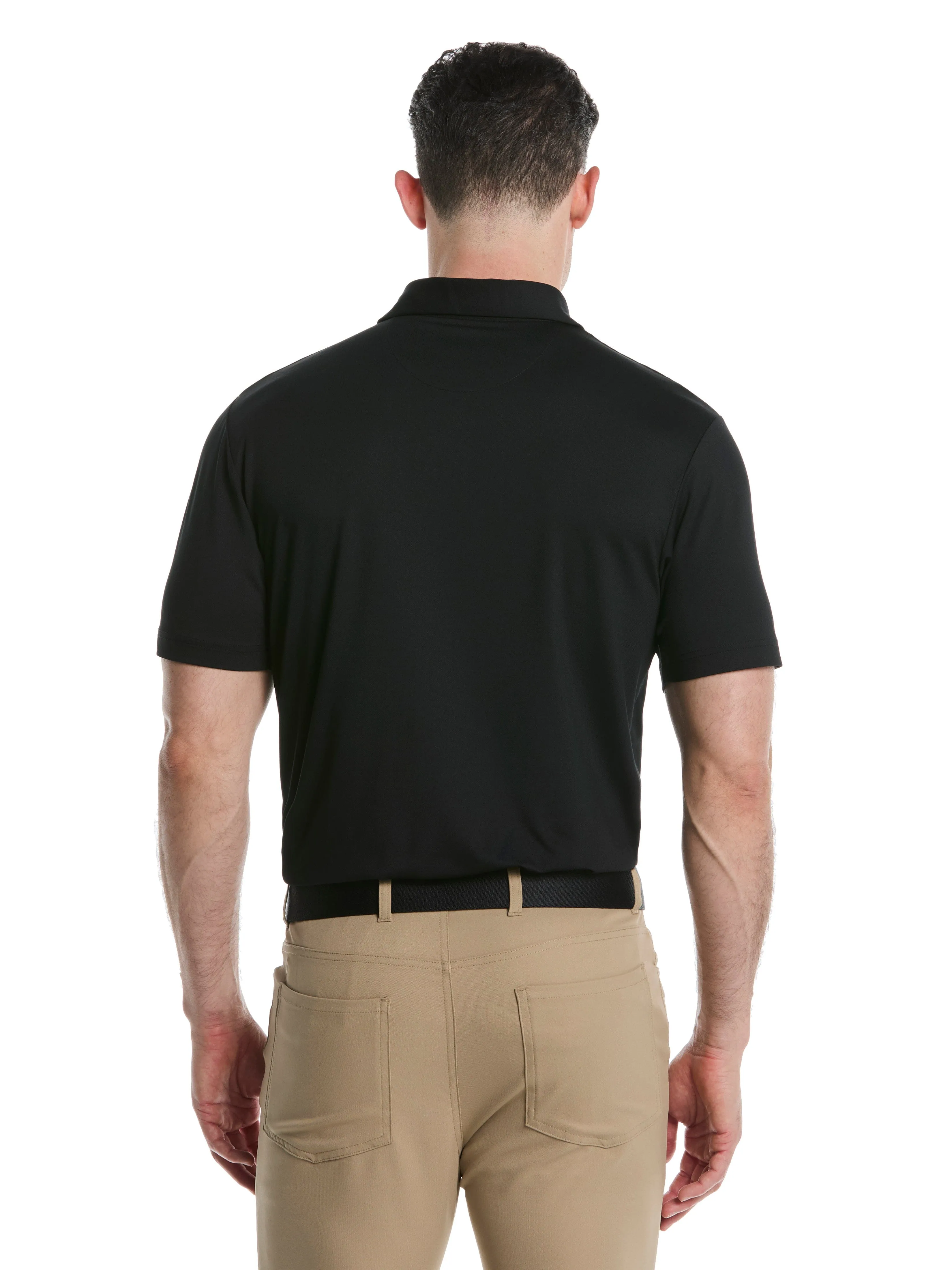 Mens Micro Hex Solid Golf Polo Callaway Apparel