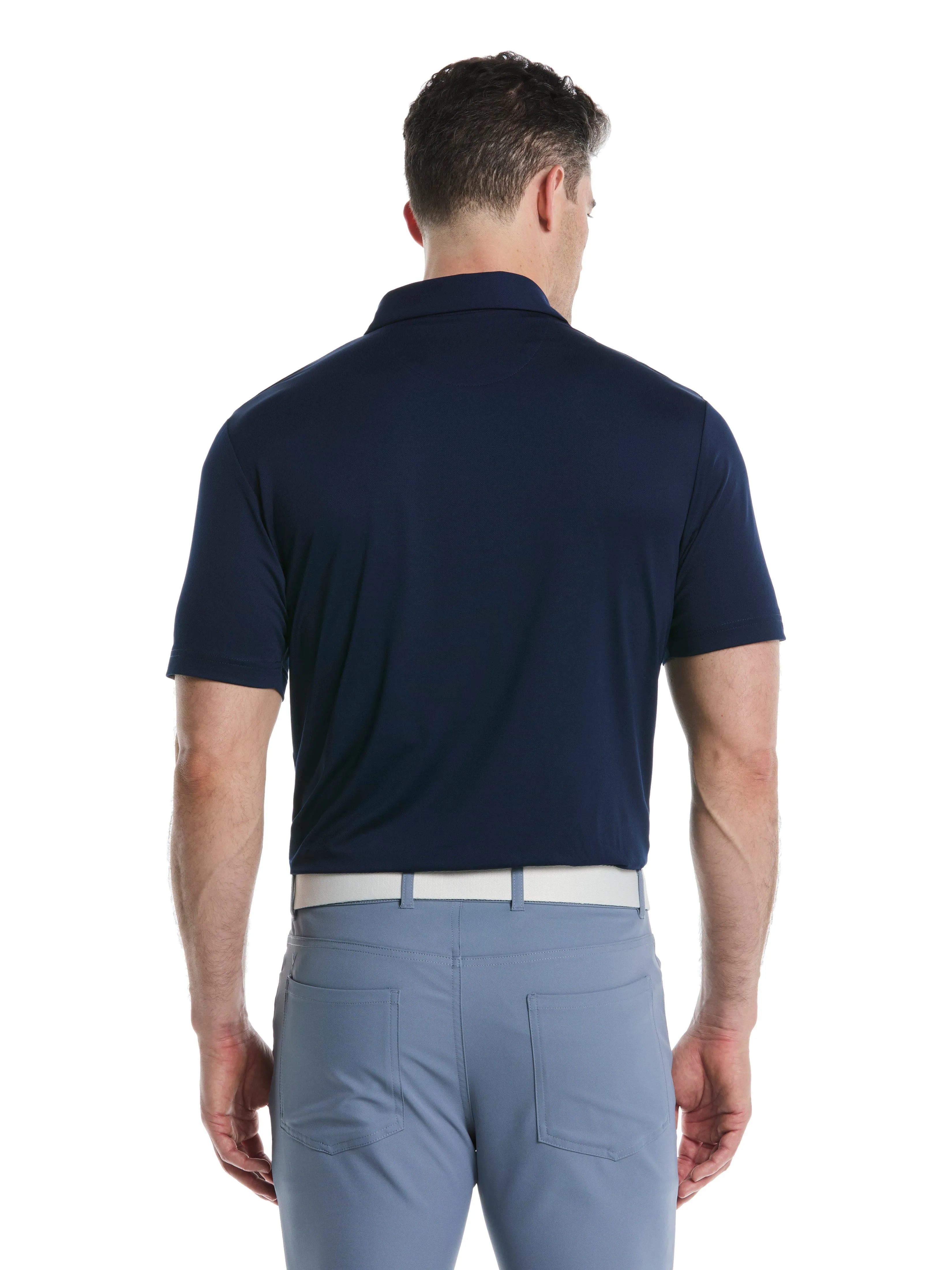 Mens Micro Hex Solid Golf Polo Callaway Apparel