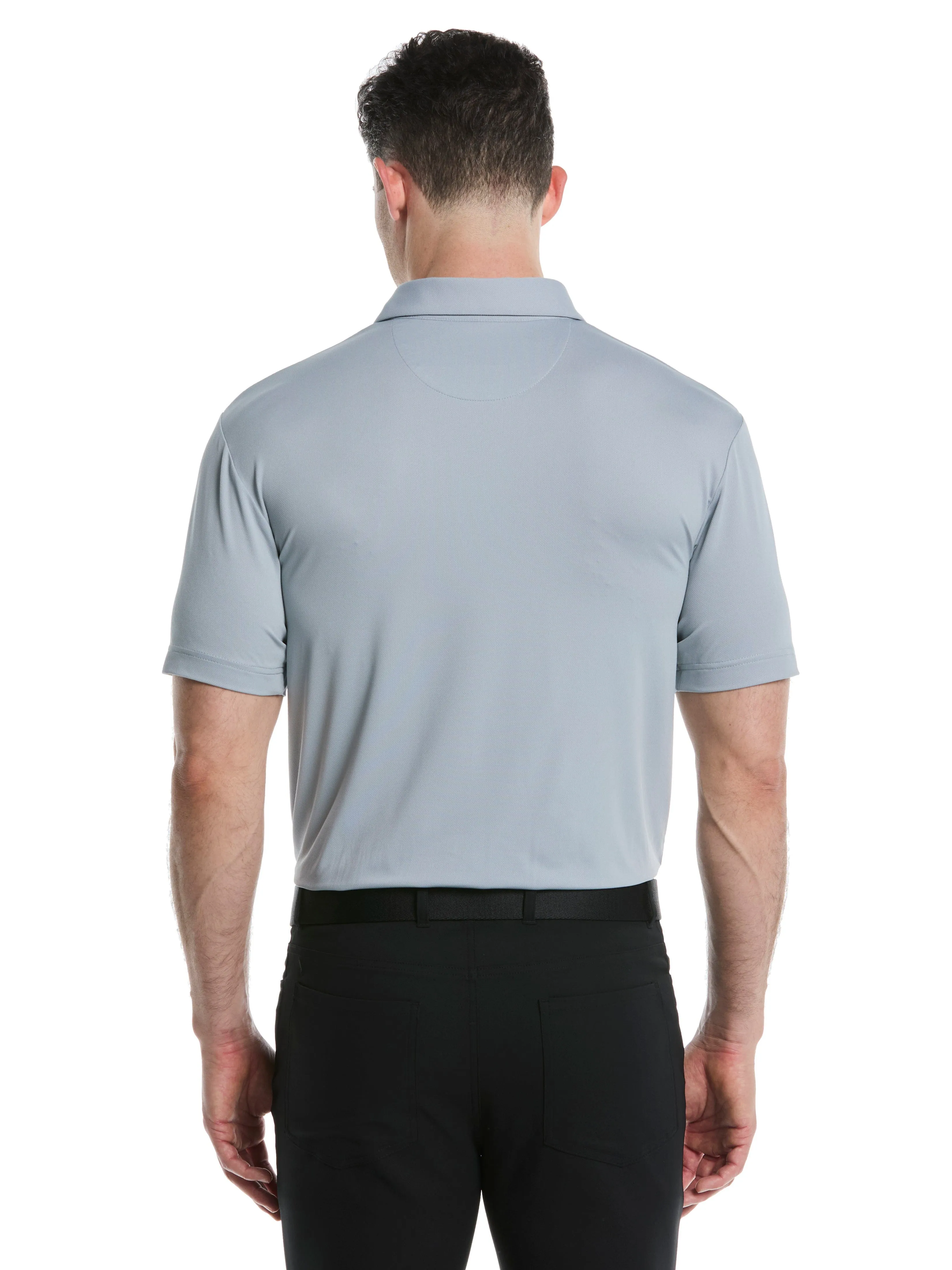 Mens Micro Hex Solid Golf Polo Callaway Apparel