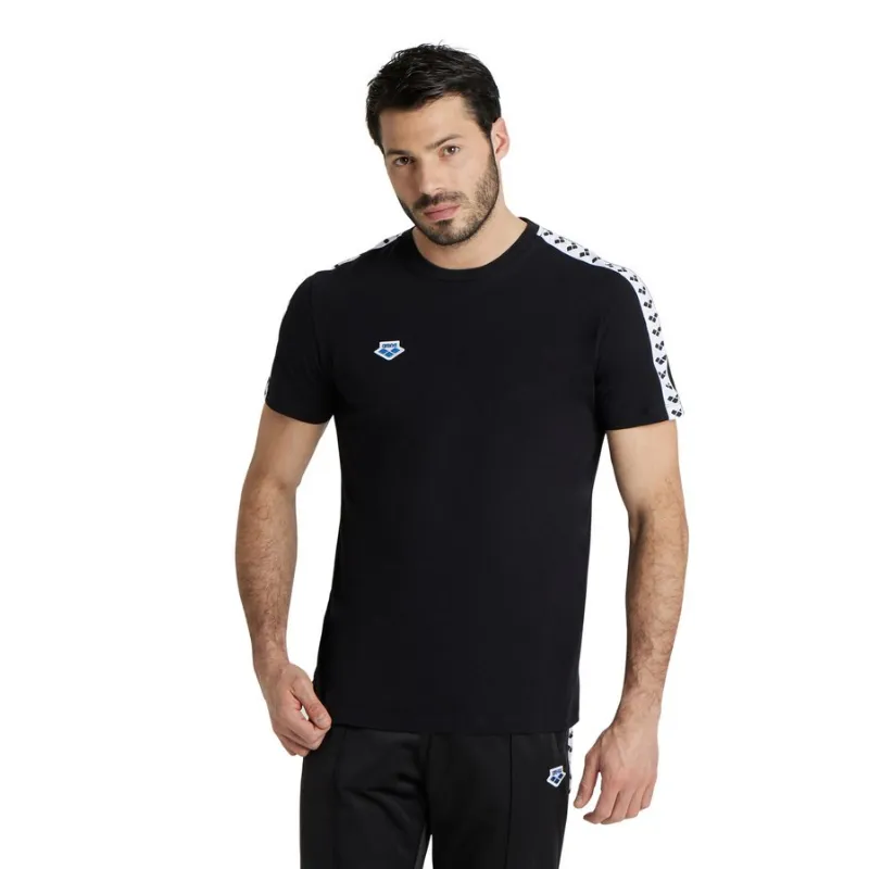 MEN'S T-SHIRT TEAM - BLACK/WHITE/BLACK