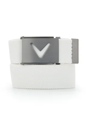 Mens V-Logo Web Golf Belt Callaway Apparel