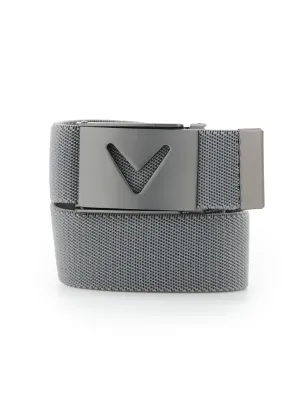 Mens V-Logo Web Golf Belt Callaway Apparel