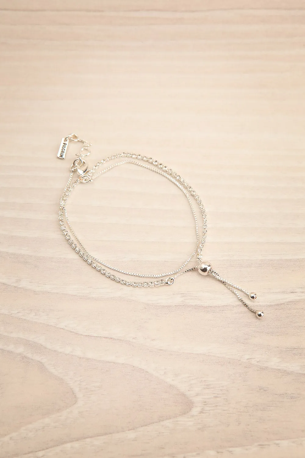 Milles Silver | Set of 2 Chain Bracelets