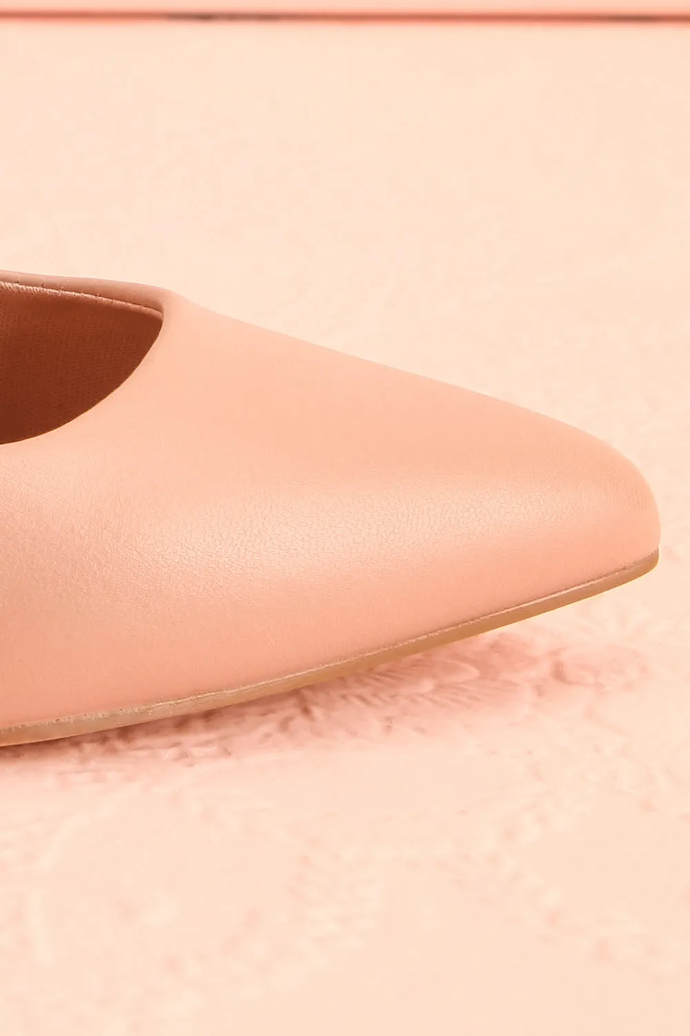Mounai Beige | Pointed Toe Heels