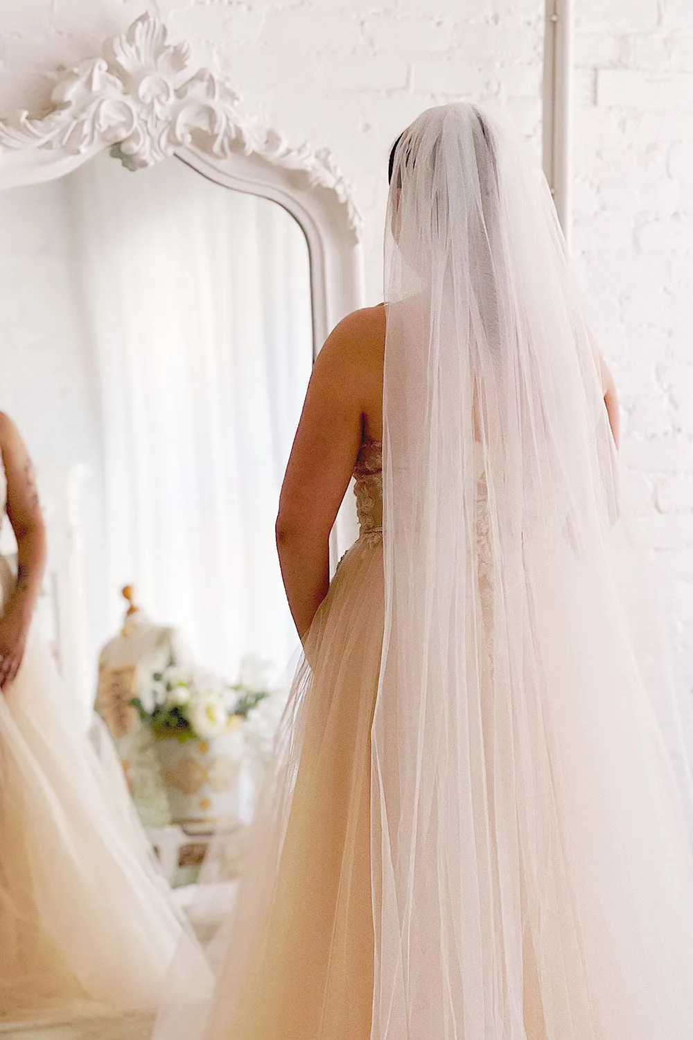Naima Ivory | Layered Bridal Veil
