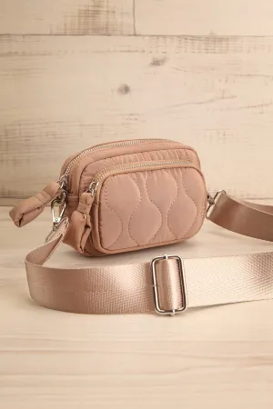 Narack Taupe | Quilted Belt Bag
