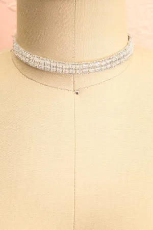 Nija Silver | Crystal Choker