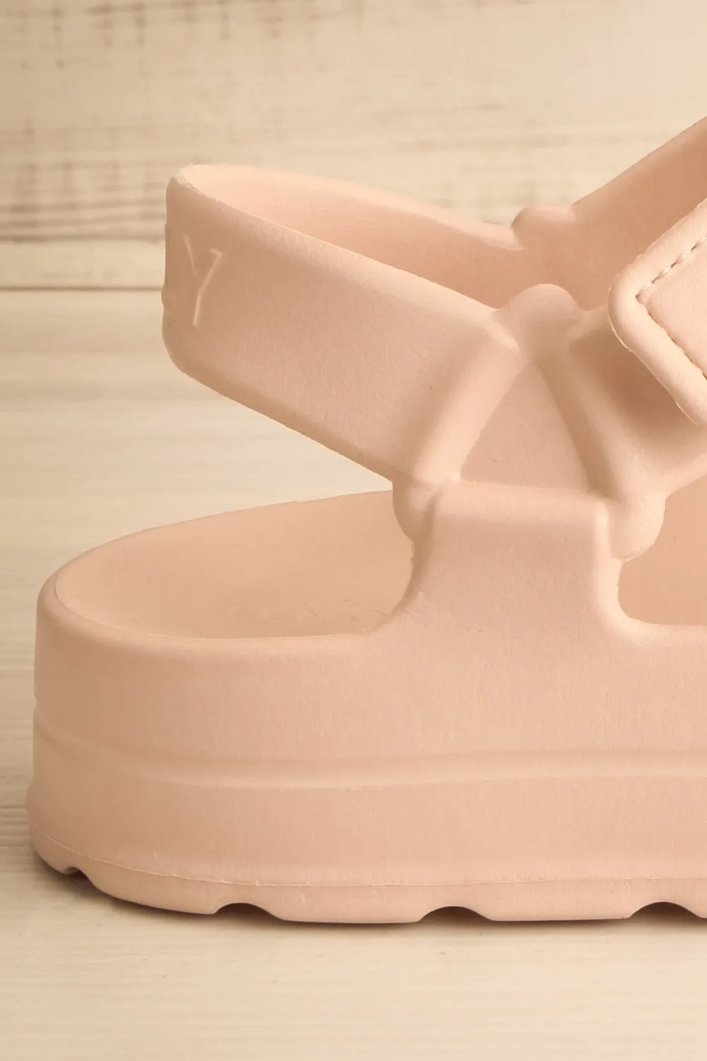 Nollah Blush | Sandals w/ Velcro Closure