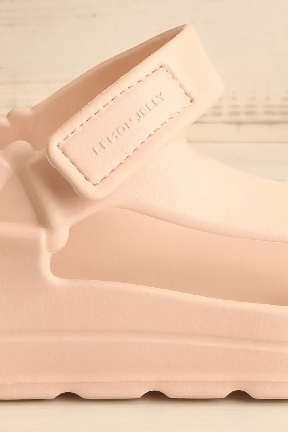 Nollah Blush | Sandals w/ Velcro Closure