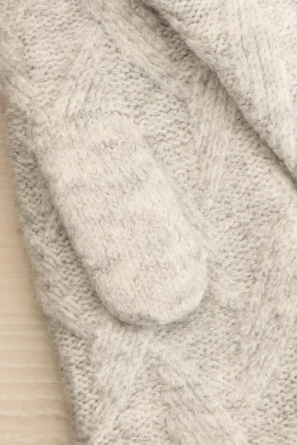 Novgorod Grey | Knit Mittens