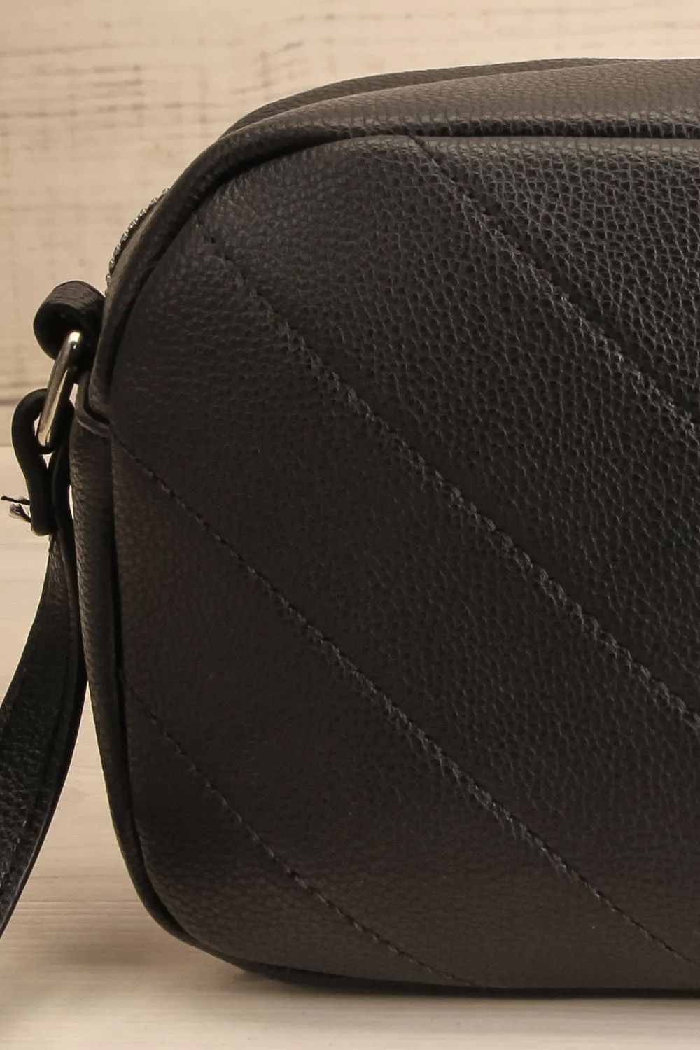 Novosibirk | Black Crossbody Bag