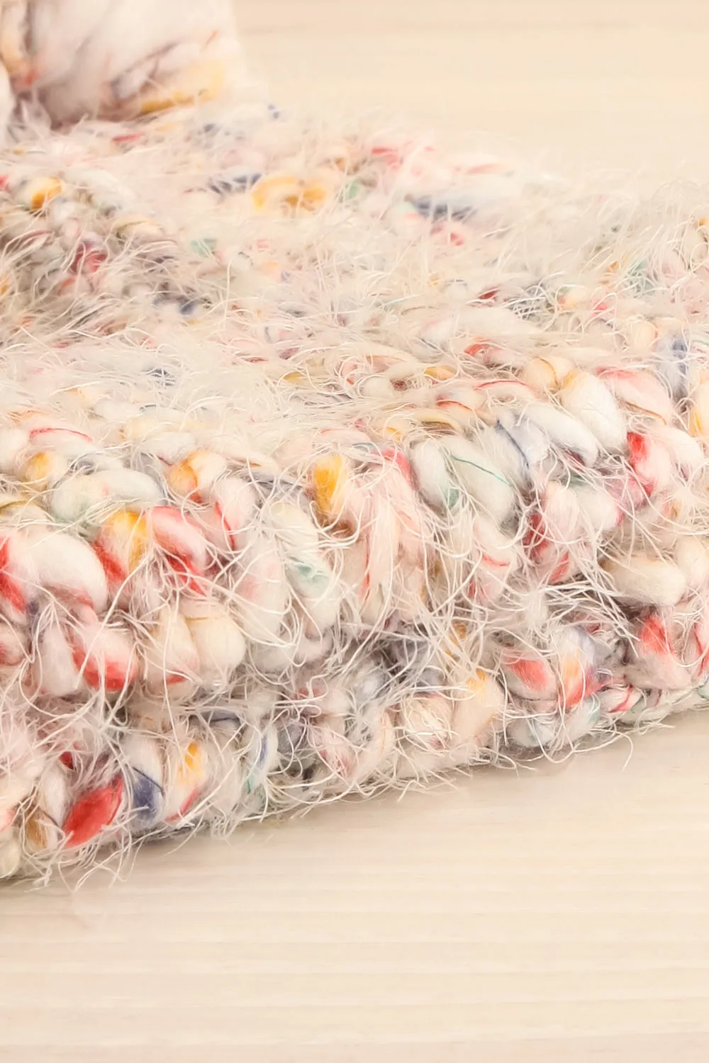 Nukus | Colourful Knit Tuque w/ Pompom