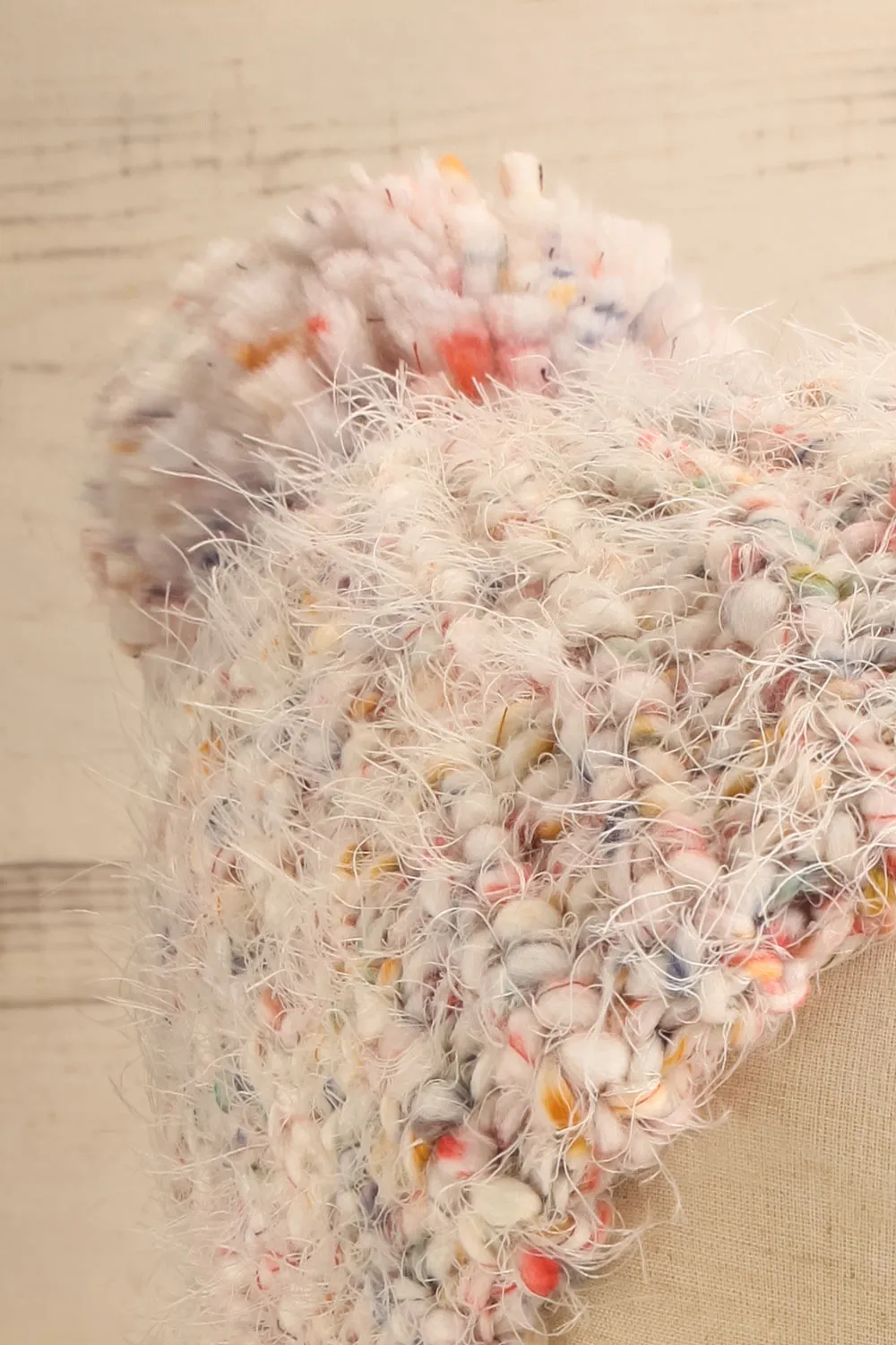 Nukus | Colourful Knit Tuque w/ Pompom